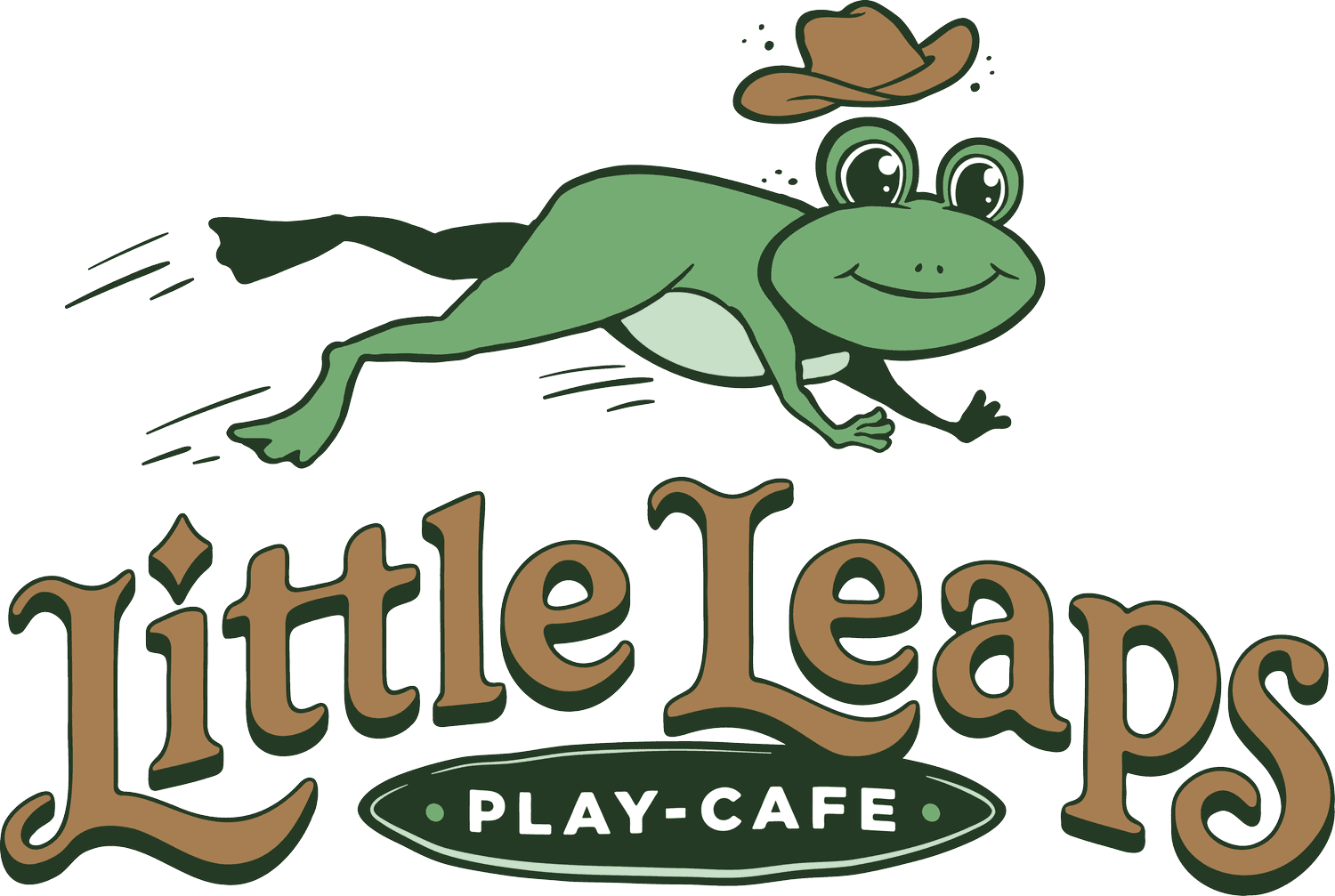 Little Leaps Play-Cafe Logo