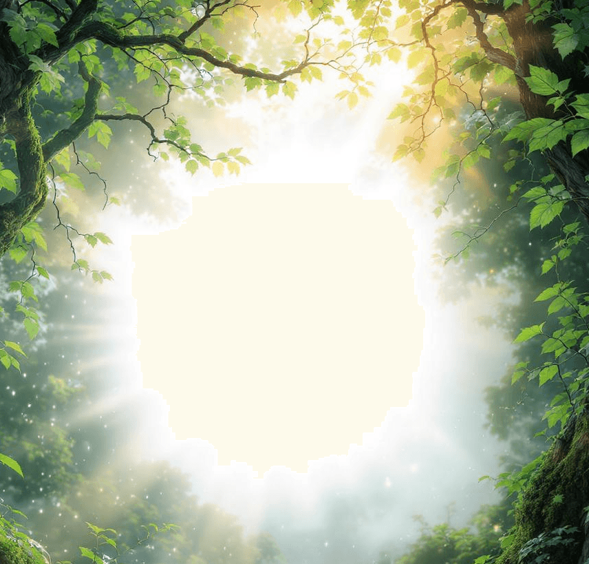 Enchanted forest background